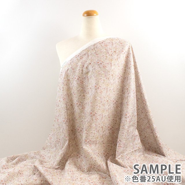 生地 LIBERTY FABRICS リバティ・ファブリックス オーガニックタナローン 2025AW Callaghan Garden カラハン・ガーデン(25-157J928) 25BU.ブルー 09Ac03j