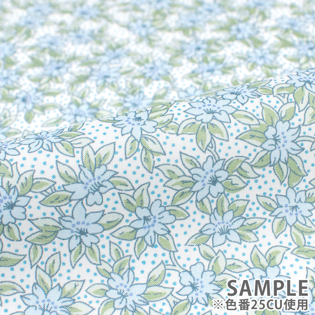 生地 LIBERTY FABRICS リバティ・ファブリックス オーガニックタナローン 2025AW Kay's Meadow ケイズ・メドウ(25-157J934) 25DU.ピンク 09Ac03j