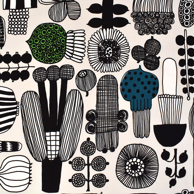 生地 marimekko-マリメッコ- プータルフリンパルハート (063310) 960.ライトグレー 09Ac04_