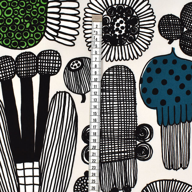 生地 marimekko-マリメッコ- プータルフリンパルハート (063310) 960.ライトグレー 09Ac04_