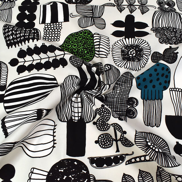 生地 marimekko-マリメッコ- プータルフリンパルハート (063310) 960.ライトグレー 09Ac04_