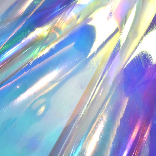 生地 オーロラビニール(MF23-1-10R) オーロラ 09Bp34_