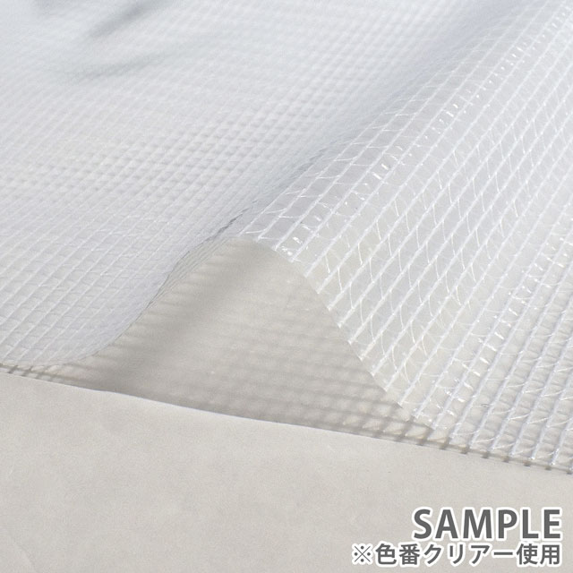 生地 ネットビニール 小(MF34-10-10R) クリアー 99Zz99_
