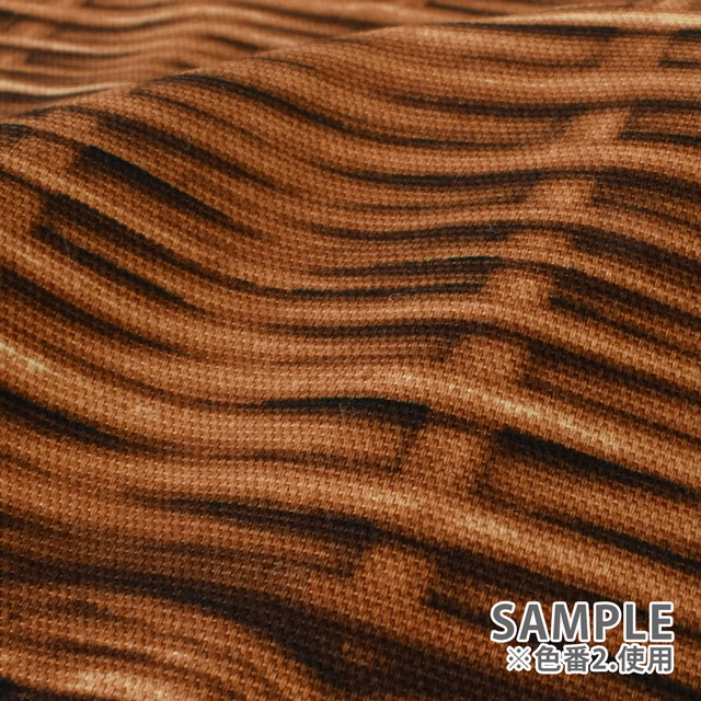 生地 バスケットプリント(MI39403) 1.ベージュ系 09Ae99_