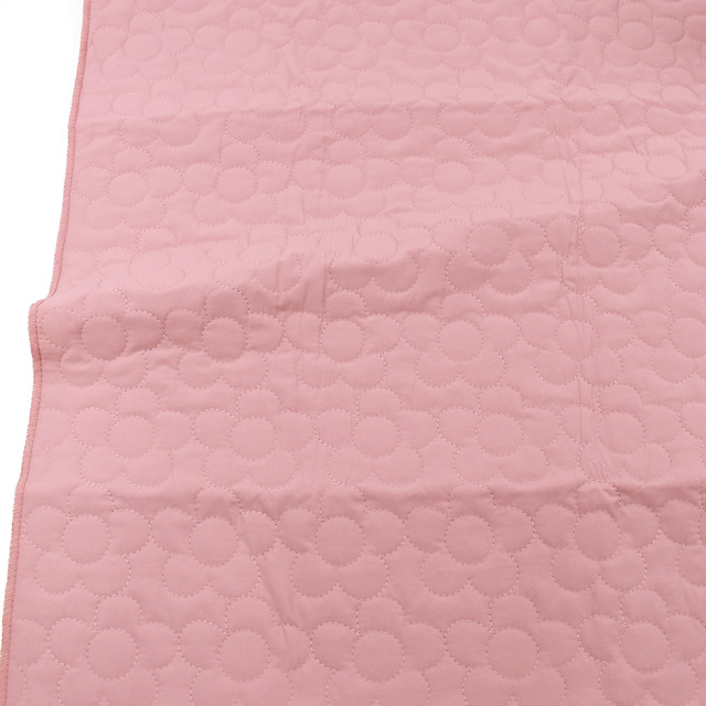 生地 milk latte-ミルクラテ- リバーシブルデザインキルト フラワー/キルティング 幅130cm×長さ50cm 1枚入り 1A.ピンク 99Zz99_