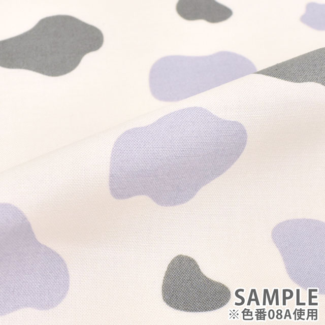 生地 milk latte-ミルクラテ- モウ/シーチング(MLJS) 8B.ブルー 09Ae99_