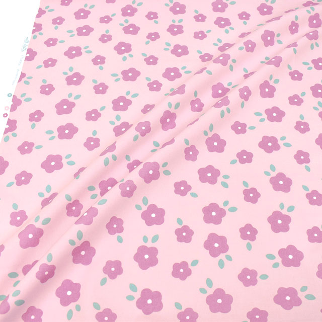 生地 milk latte-ミルクラテ- フラワー/シーチング(MLJS) 9B.ピンク 99Zz99_