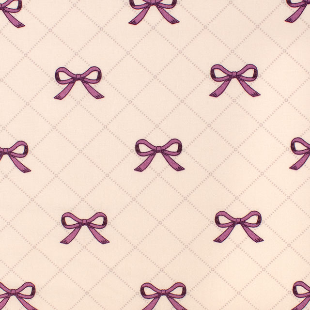 生地 milk latte-ミルクラテ- リボン/シーチング（MLJS） 16B.アイボリー 09Ae99_