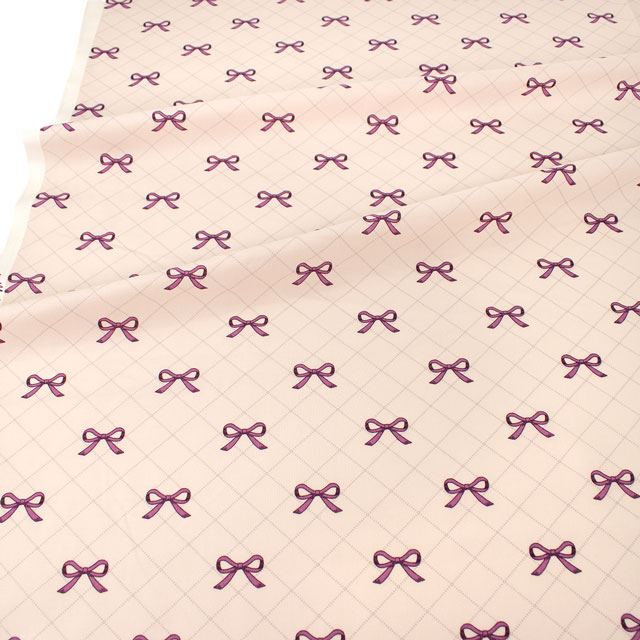 生地 milk latte-ミルクラテ- リボン/シーチング(MLJS) 16B.アイボリー 09Ae99_