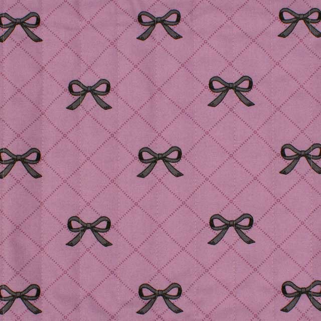 生地 milk latte-ミルクラテ- リボン/キルティング 幅105cm×長さ50cm 1枚入り(CQMLJS) 16A.ピンク 09Ad07_