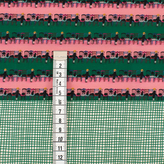 カットクロス ミニチュア生地 くらはしれい 椅子取りゲーム/ローン(MNLK-07) 06Ab99_