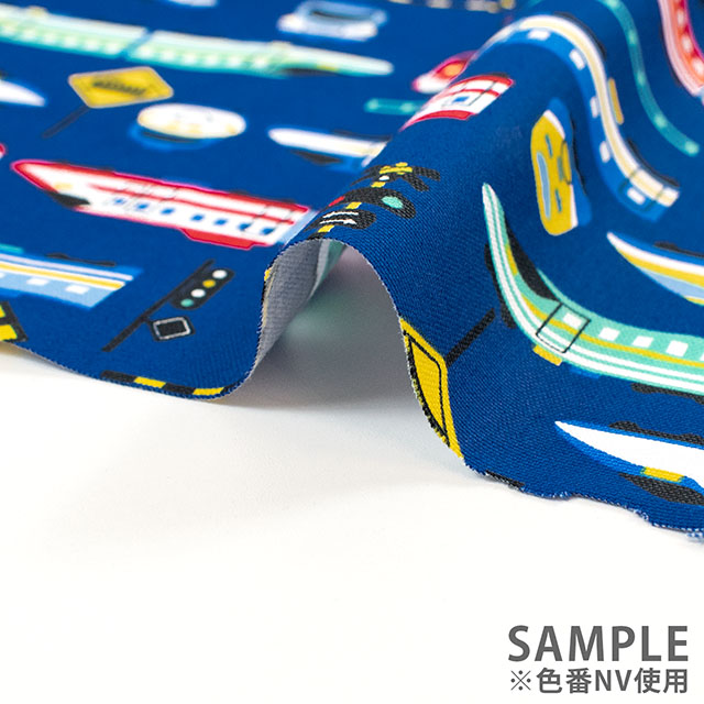 生地 お気に入りシリーズ カラフルシンカンセン/オックス(MOWF-164) KN.生成 09Ae99_