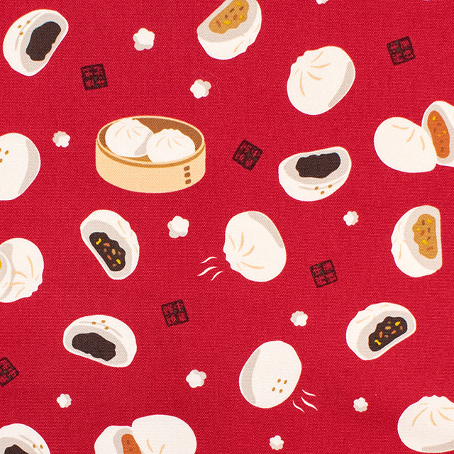 生地 お気に入りシリーズ ほかほか中華まん/オックス(MOWF-168) R.レッド 09Ae99_