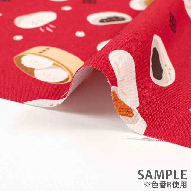 生地 お気に入りシリーズ ほかほか中華まん/オックス(MOWF-168) R.レッド 09Ae99_