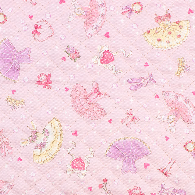 生地 お気に入りシリーズ バレエハート/キルティング(MOWF-173Q) P.ピンク 09Ae99_