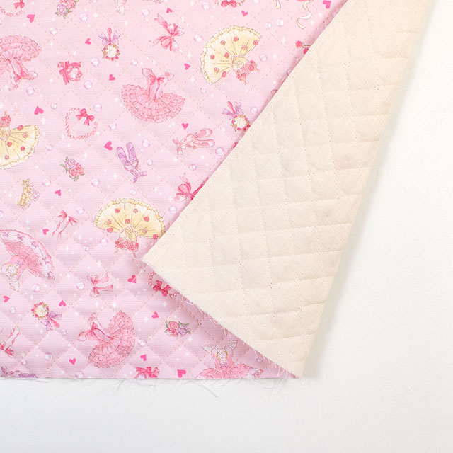 生地 お気に入りシリーズ バレエハート/キルティング(MOWF-173Q) P.ピンク 09Ae99_