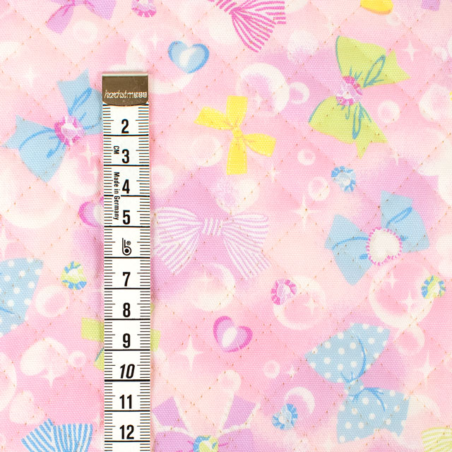 生地 お気に入りシリーズ バブルリボン/キルティング(MOWF-156Q) P.ピンク 09Bi20_