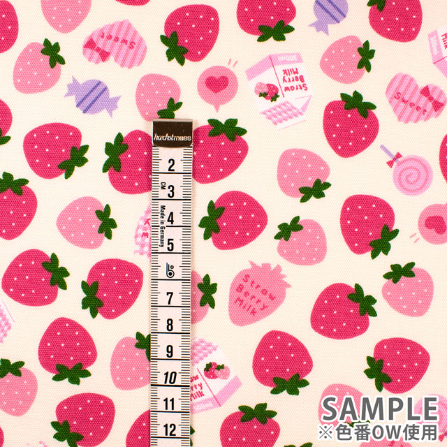 生地 お気に入りシリーズ ストロベリーミルク/オックス(MOWF-161) P.ピンク 09Ae99_
