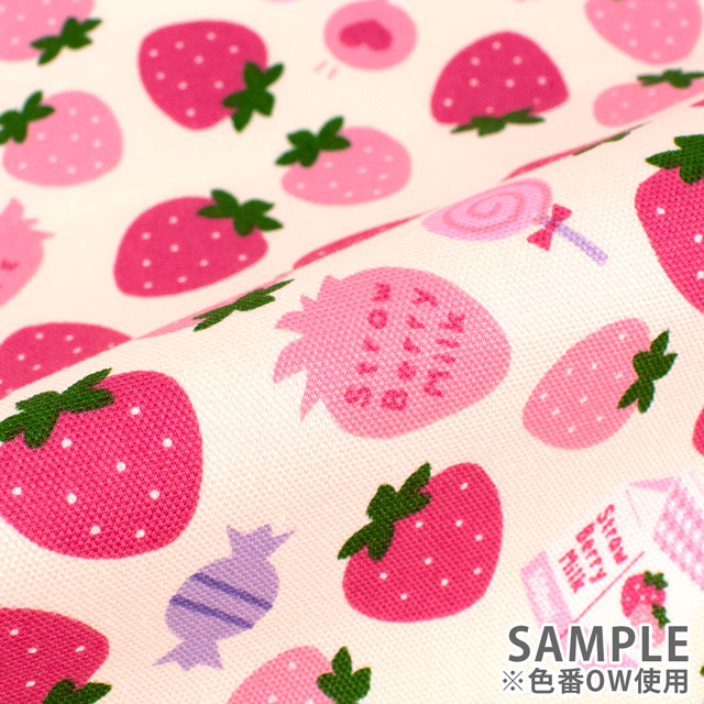 生地 お気に入りシリーズ ストロベリーミルク/オックス(MOWF-161) P.ピンク 09Ae99_
