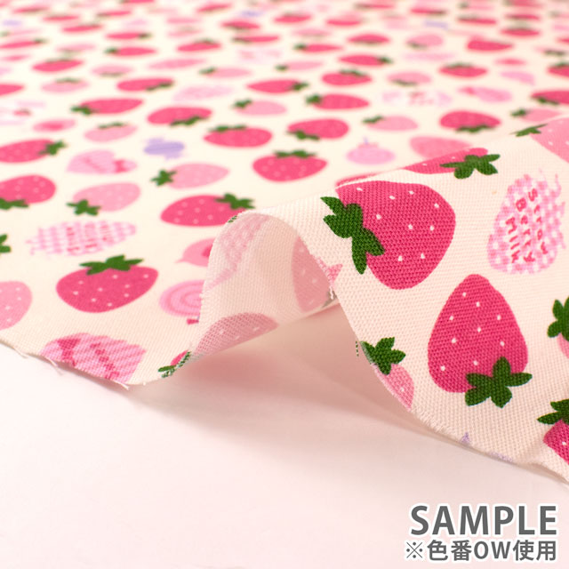 生地 お気に入りシリーズ ストロベリーミルク/オックス(MOWF-161) P.ピンク 09Ae99_