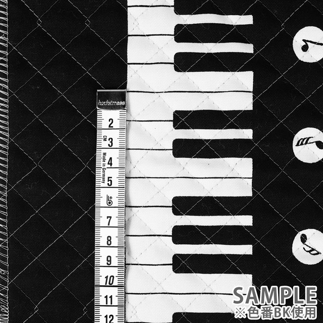 生地 お気に入りシリーズ ピアノドット/キルティング(MOWF-162Q) BK.ブラック 09Ae99_