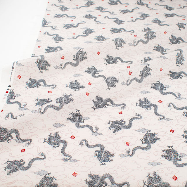 生地 お気に入りシリーズ -SUMMER- 龍/リップル(MOWR-29) LGRY.ライトグレー 09Ae99_