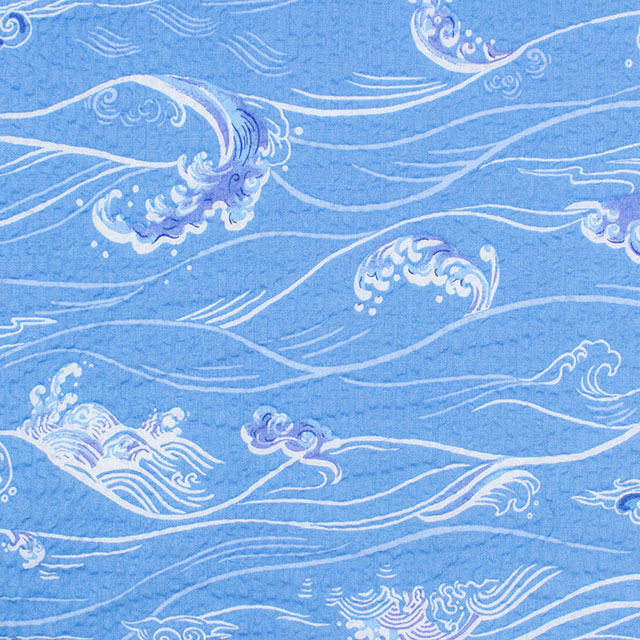 生地 お気に入りシリーズ SUMMER 波/リップル(MOWR-39) BL.ブルー 09Ae99_