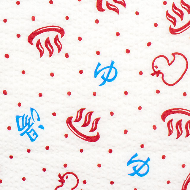 生地 お気に入りシリーズ SUMMER 銭湯/リップル(MOWR-43) R.オフ/レッド 09Ae99_