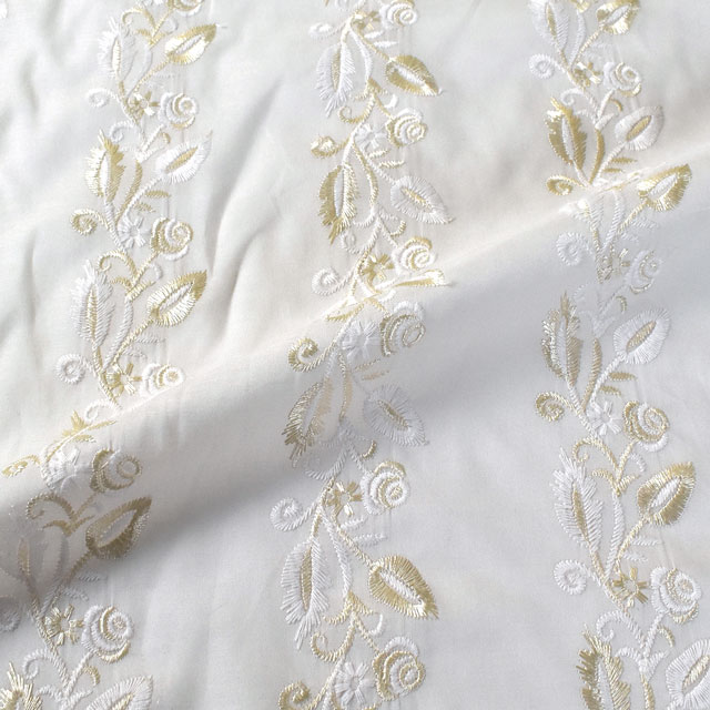 生地 綿AOレース(MU583) 1691.白 10Ac04_