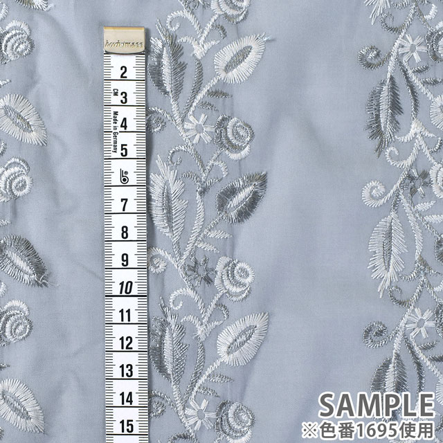 生地 綿AOレース(MU583) 1691.白 10Ac04_