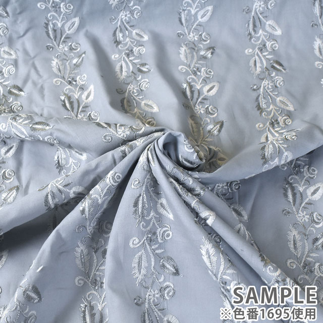 生地 綿AOレース(MU583) 1691.白 10Ac04_