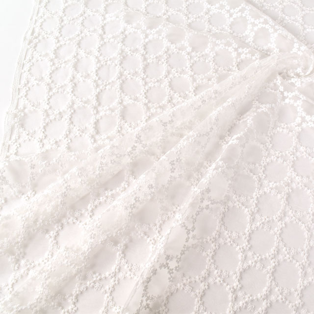 生地 エンゼレース(MU599) 2890.白 10Ac04_