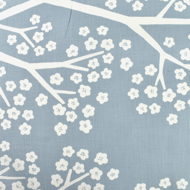 生地 MUDDY WORKS-マディワークス- 花木柄/モーリークロス(EKX18-120) 1A.ライトブルー 09Ac04_
