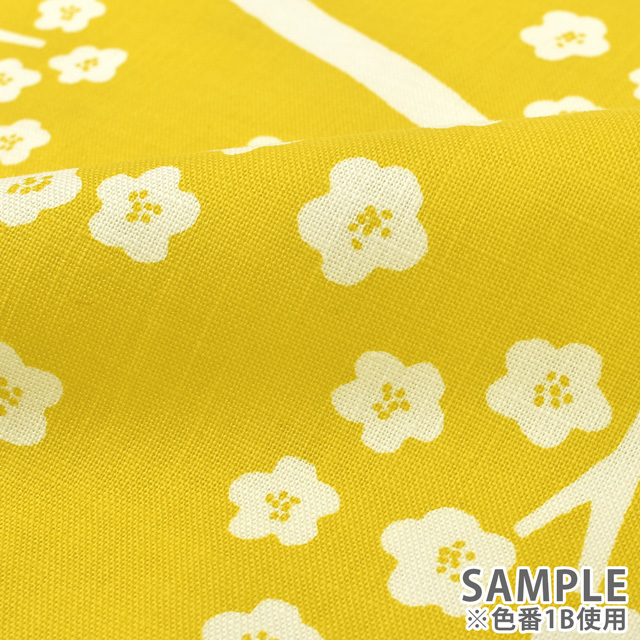 生地 MUDDY WORKS-マディワークス- 花木柄/モーリークロス(EKX18-120) 1A.ライトブルー 09Ac04_