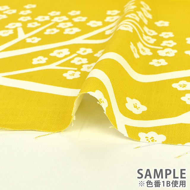 生地 MUDDY WORKS-マディワークス- 花木柄/モーリークロス(EKX18-120) 1A.ライトブルー 09Ac04_