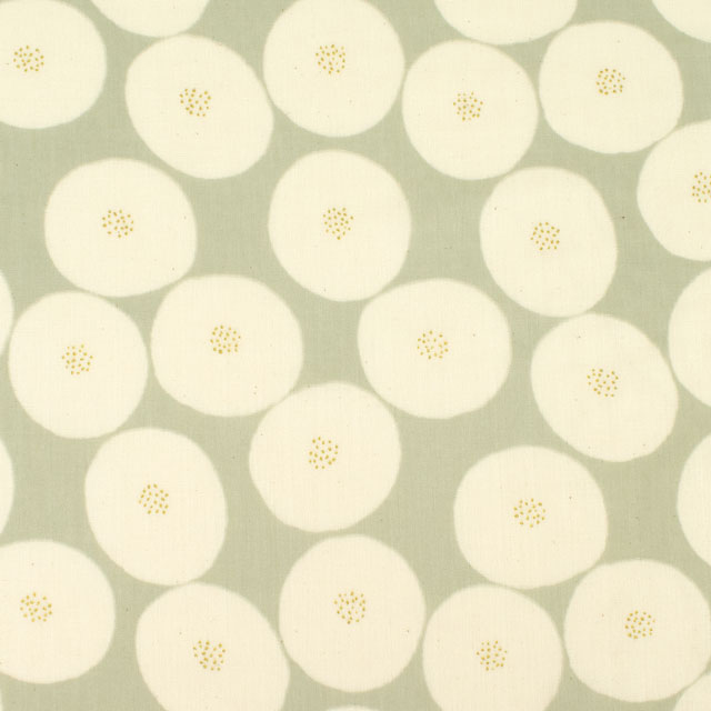 1O.ペールグリーン×生成×ゴールドラメ