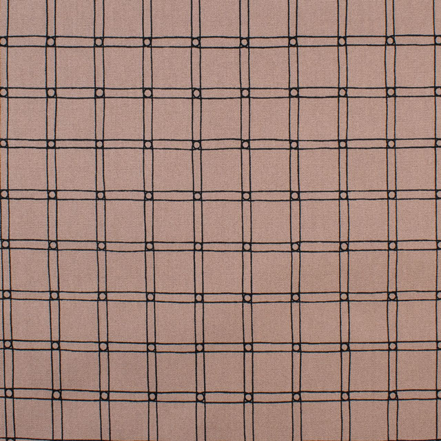 生地 MUDDY WORKS-マディワークス- Rubber band check/オックス(EKX-141) 1C.ブラウン 09Ac04_