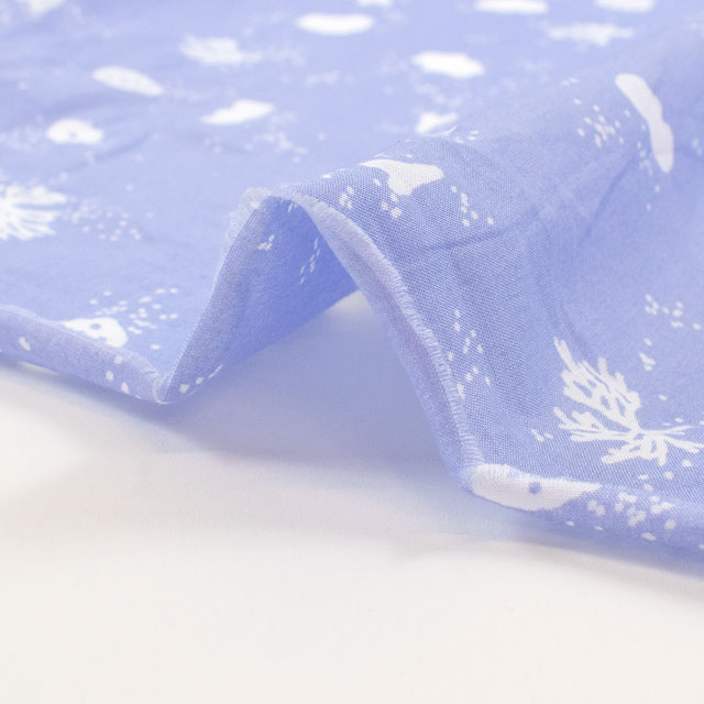 生地 MUDDY WORKS-マディワークス- 珊瑚/ローン(EKX-142) 1B.ライトブルー 09Ac04_