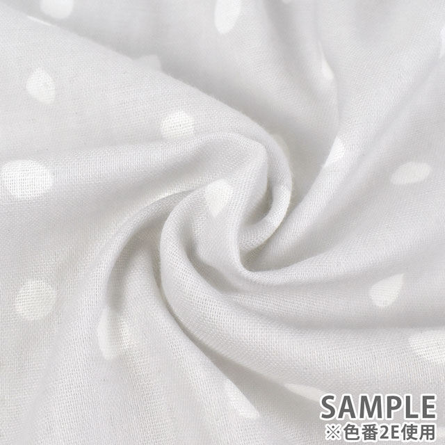 生地 naniIRO-ナニイロ- POCHO/ダブルガーゼ(EGX-10970) 1A.ブレス(パール) 99Zz99_