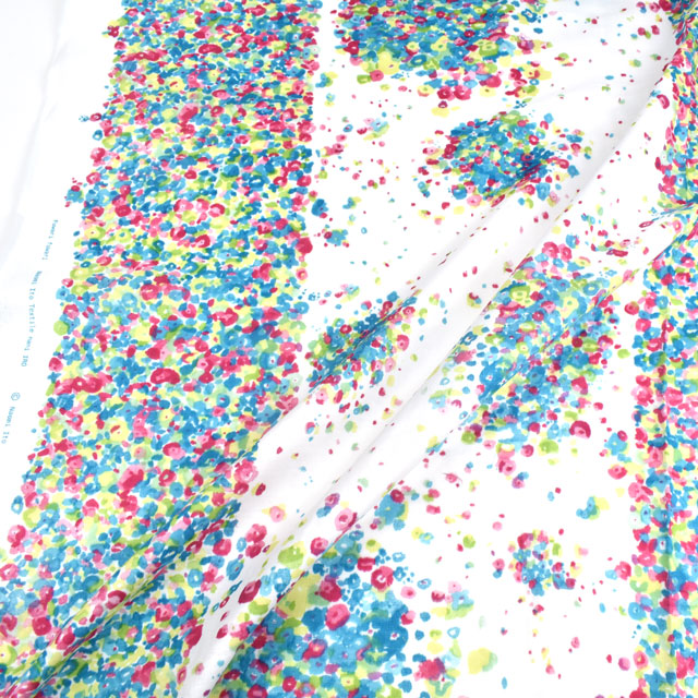 生地 naniIRO-ナニイロ- Fuwari fuwari/ダブルガーゼ(EGX-11100) A.グリーン×ホワイト系 99Zz99_