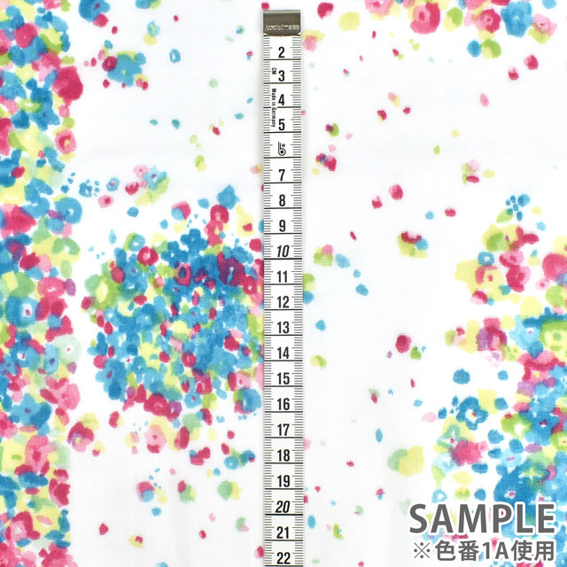 生地 naniIRO-ナニイロ- Fuwari fuwari/ダブルガーゼ(EGX-11100) A.グリーン×ホワイト系 99Zz99_