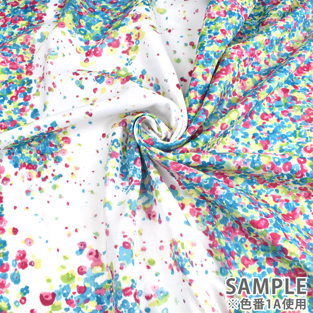 生地 naniIRO-ナニイロ- Fuwari fuwari/ダブルガーゼ(EGX-11100) A.グリーン×ホワイト系 99Zz99_