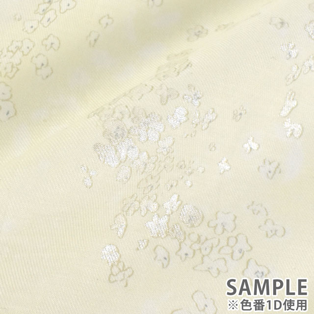 生地 naniIRO-ナニイロ- Lei nani/綿シルク(EGX-11171) 1C.マリンブルー/パール 99Zz99_