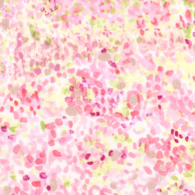 生地 naniIRO-ナニイロ- BIRDS EYE/ダブルガーゼ(EGX-11180) 1B.ピンク/パール 99Zz99_