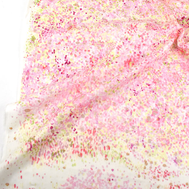 生地 naniIRO-ナニイロ- BIRDS EYE/ダブルガーゼ(EGX-11180) 1B.ピンク/パール 99Zz99_