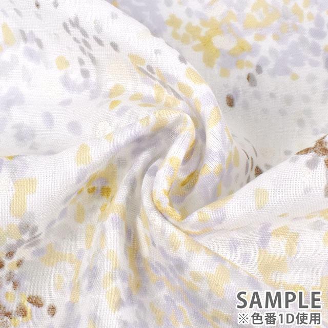 生地 naniIRO-ナニイロ- BIRDS EYE/ダブルガーゼ(EGX-11180) 1B.ピンク/パール 99Zz99_