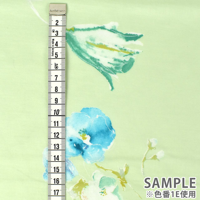 生地 naniIRO-ナニイロ- New morning 1/綿シルク(EGX-11001) 1A.オフ/パール 99Zz99_