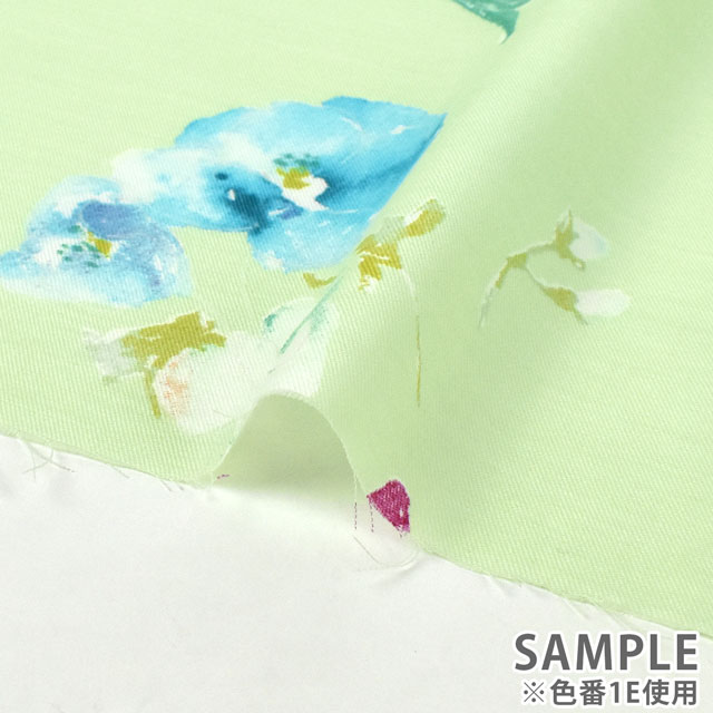 生地 naniIRO-ナニイロ- New morning 1/綿シルク(EGX-11001) 1A.オフ/パール 99Zz99_