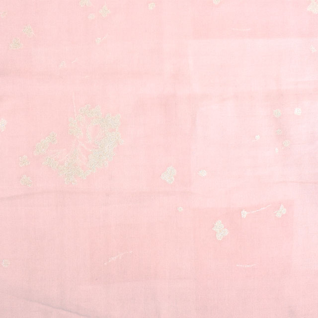 生地 naniIRO-ナニイロ- 小宇宙 micromosmos/ダブルガーゼ（EGX-11280） 1A.ライトピンク/パール