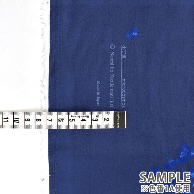 生地 naniIRO-ナニイロ- 小宇宙 microcosmos/80サテン(EGX-11281) 1C.ブラック 99Zz99_